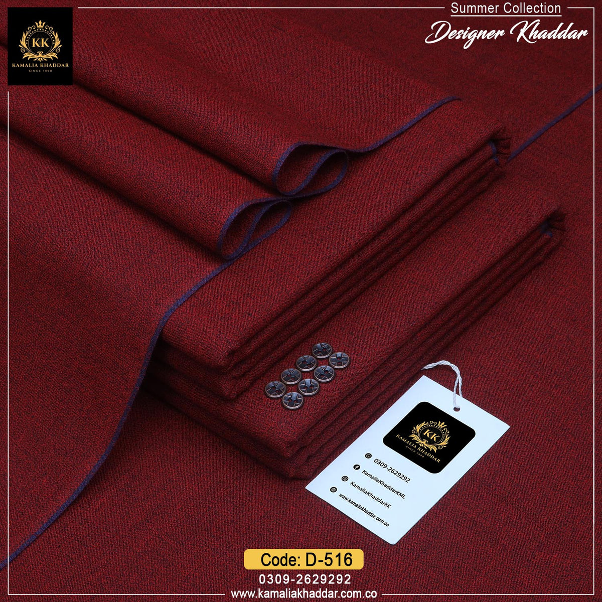 D-516 (DESIGNER KHADDI SUMMER)